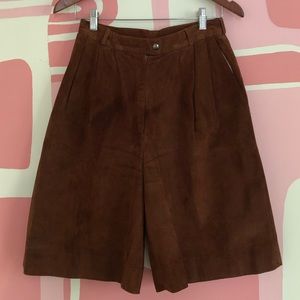 🎀1970s Vintage Genuine Sued Shorts🎀